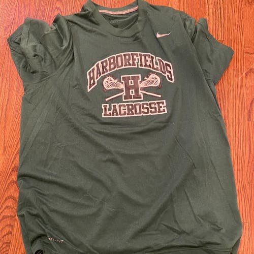 Harborfields Lacrosse T SHirt size Large