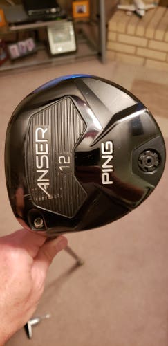 LH Ping Anser 12° Driver Regular Flex TFC 189 Graphite Golf Club Tool Headcover