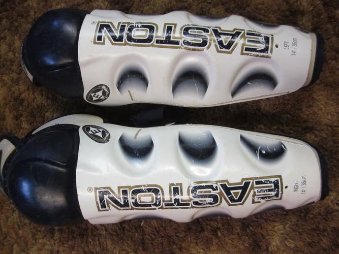 Used Easton Octane 14" Shin Pads
