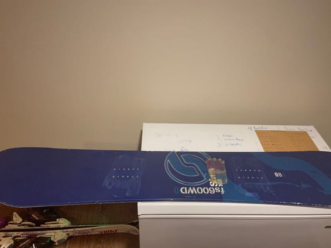 Used Men's SIMS Snowboard All Mountain Without Bindings Medium Flex Directional Twin