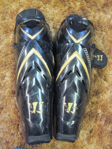 Used Warrior 16" Hockey Shin Pads