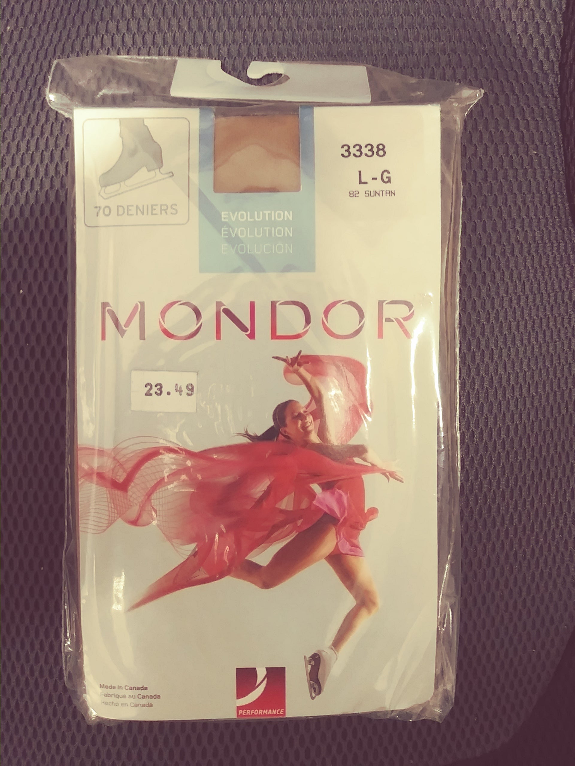 New Mondor 3338 Evolution Over Boots BROWN Skating Tights Stock Free Shipping 