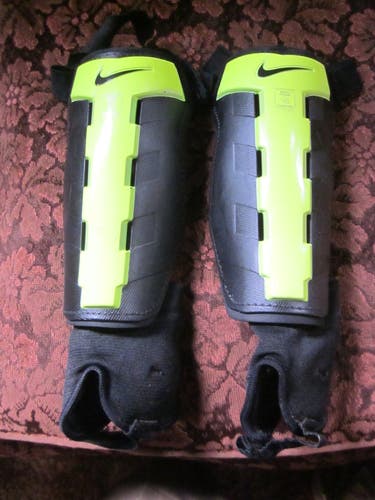Unisex Used Nike Soccer Shin Guards, Size 5' 7" - 5' 11"