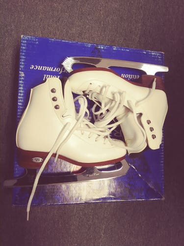 Riedell 25 Set / Blades Figure Skates Size 1