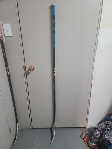 Intermediate Used Left Hand Bauer Nexus Geo Hockey Stick Toe Pattern