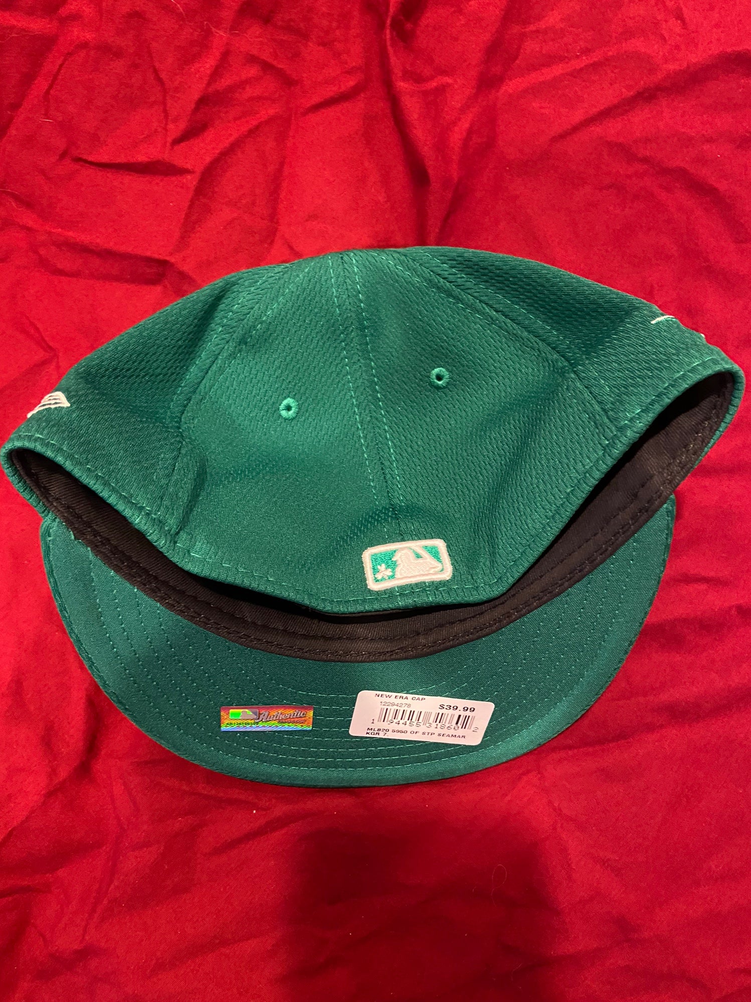 MLB Seattle Mariners Green St. Patrick's Day 59Fifty New Era Hat Size 7 *  NEW