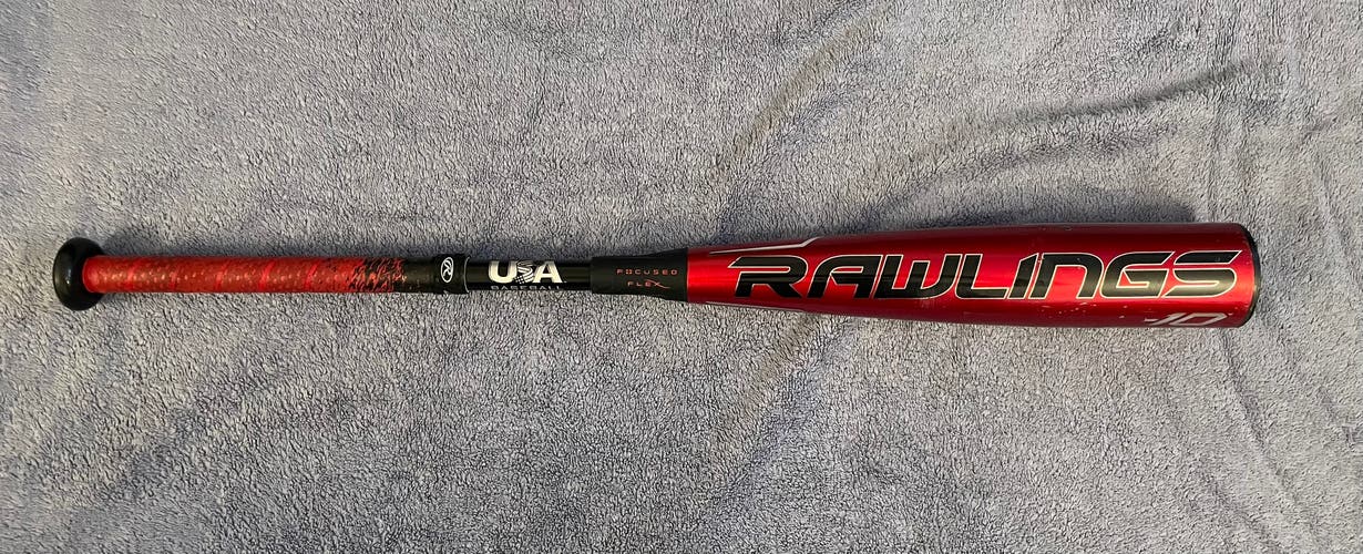 Used 2020 Rawlings Quatro Pro Bat (-10) 19 oz 29"