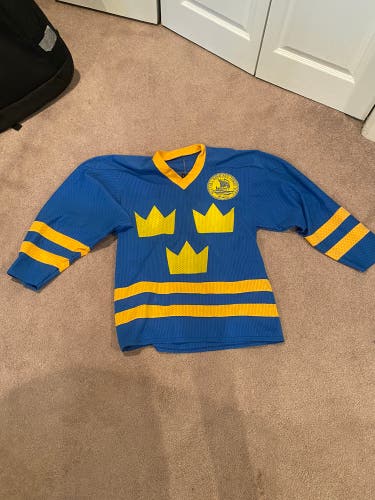 Peter Forsberg Sweden Olympic Jersey Size Small