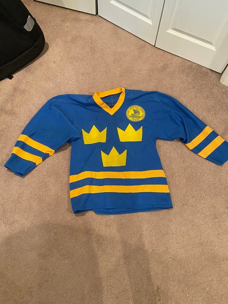 Peter Forsberg Sweden Olympic Jersey Size Small
