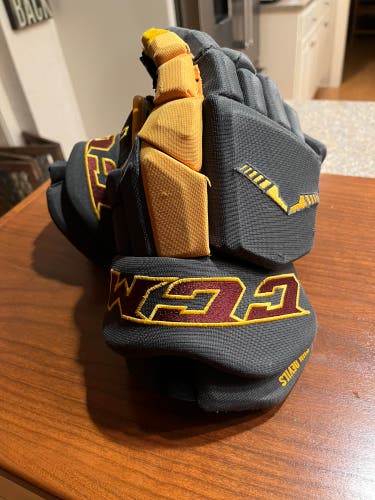 ASU Sun Devils anthracite CCM HGTKPP Tacks Gloves