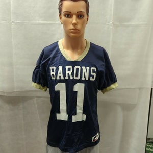 Game Used BCC Barron's Football Jersey Cisco L