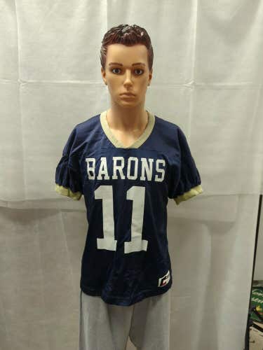 Game Used BCC Barron's Football Jersey Cisco L