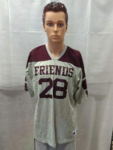 Vintage Game Used Sidwell Friends Champion Lacrosse Jersey XL