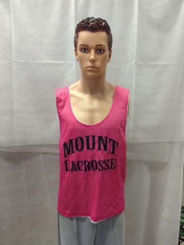Mount St. Mary's Lacrosse Reversible Practice Jersey XL NCAA Pink/white