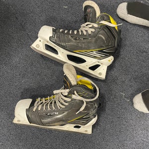 Senior CCM Regular Width Size 10 Tacks Hockey Goalie Skates