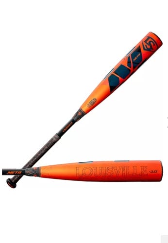 New BBCOR Certified 2022 Louisville Slugger Composite Meta Bat (-3) 30 oz 33"