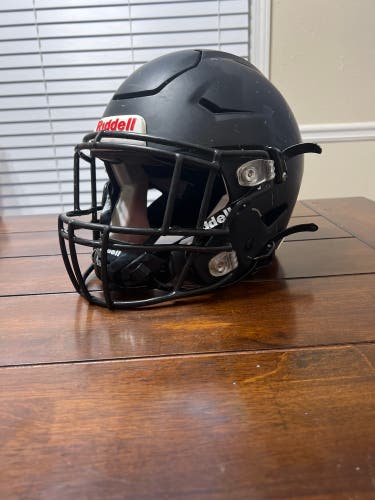 Football Helmet- Riddell SpeedFlex- Large- Matte Black