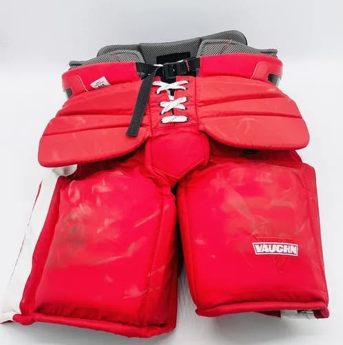 Olympian Drew Commesso Vaughn Custom Pro Goalie Hockey Pants -Large- BU