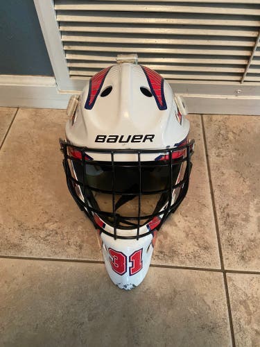 Used Bauer Pro Stock NME Goalie Mask
