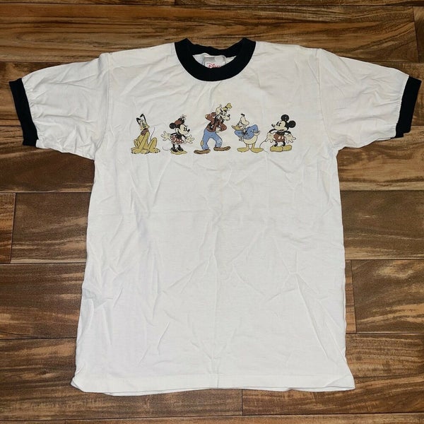 Rare DISNEY INC 80s 90s PIRATES Shirt Mickey Donald Goofy Kids -  Sweden