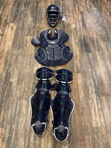 Pro Issued All Star System 7 Catcher's Set