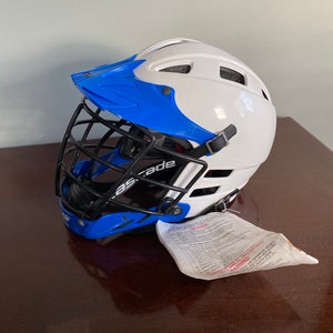 White And Blue Cascade CLH2 Helmet