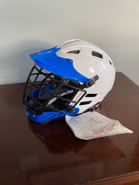 White And Blue Cascade CLH2 Helmet