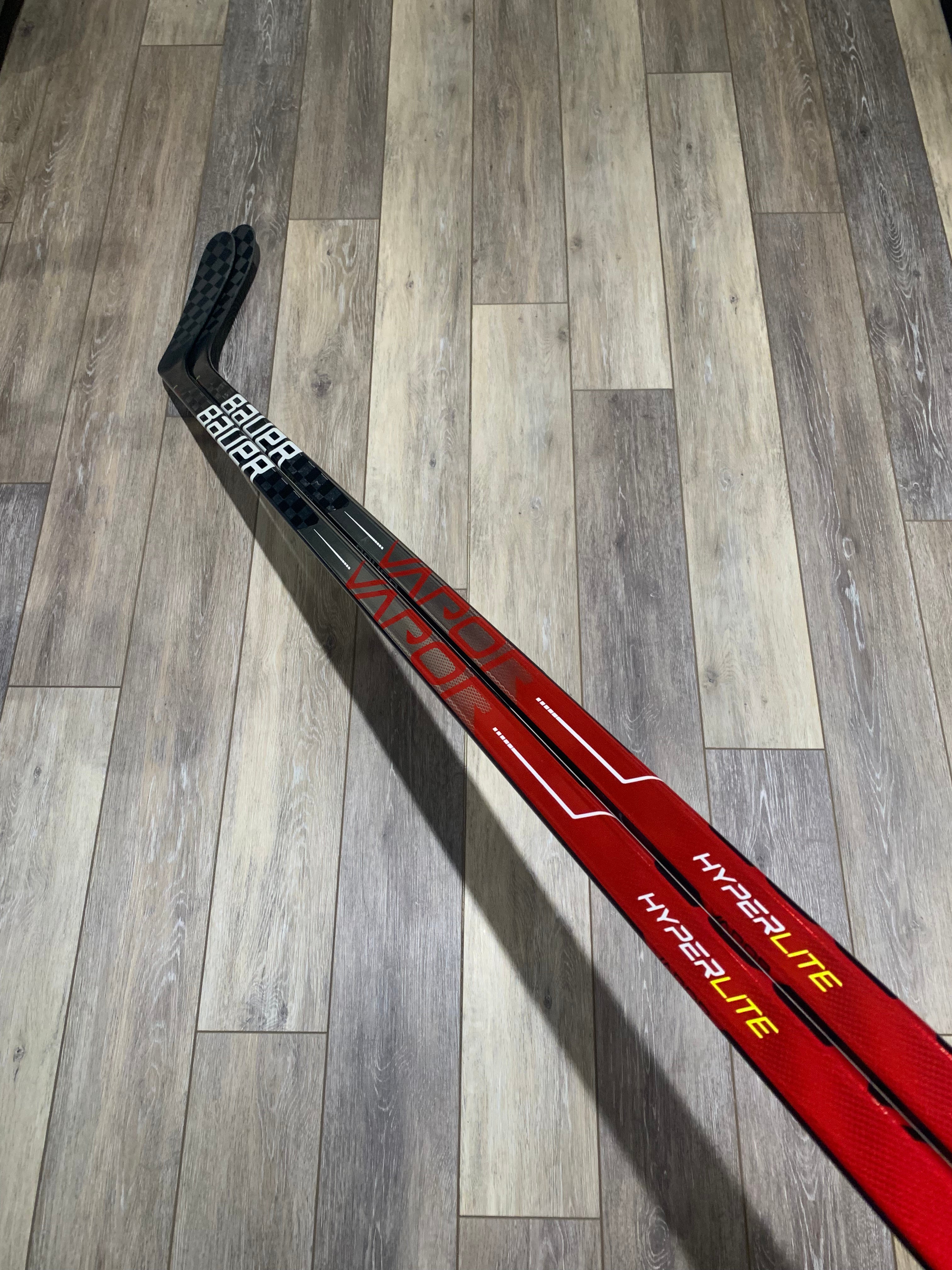 New 2 Pack Custom Red Bauer Vapor Hyperlite 2 Hockey Stick-LH-82  Flex-P71-Grip W/ Full Tactile