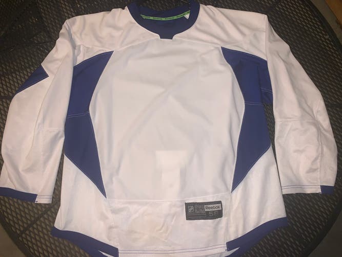 MIC 3.0 White Jersey Used Size 58 Reebok Pro Stock