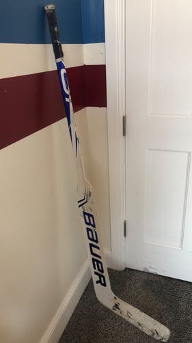 Used Senior Bauer Regular Vapor 2X Pro Goalie Stick 25" Paddle Pro Stock Jacob Markstrom P31