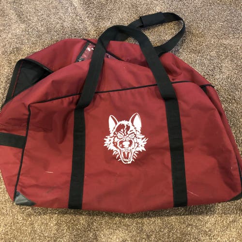 Chicago Wolves Pro Stock Used Player Bag 32"