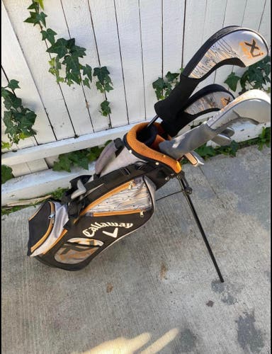 Callaway XJ hot junior golf club set ages 9-12