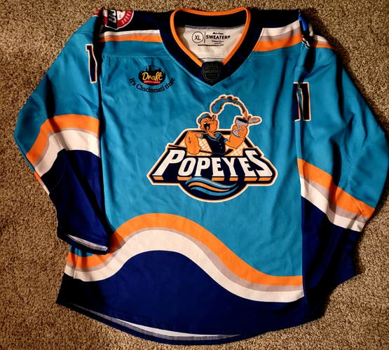 Popeyes 90s Cartoon Themed Jersey