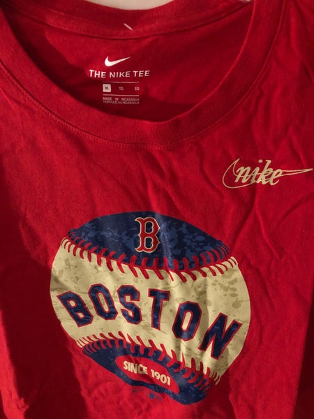 Boston Red Sox Majestic Baseball Pitchers Warmup Shirt (Men's XL) Red