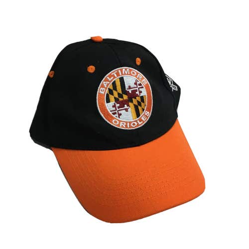 Baltimore Orioles Maryland State Flag Crest Snapback Baseball Promo Hat Cap SGA