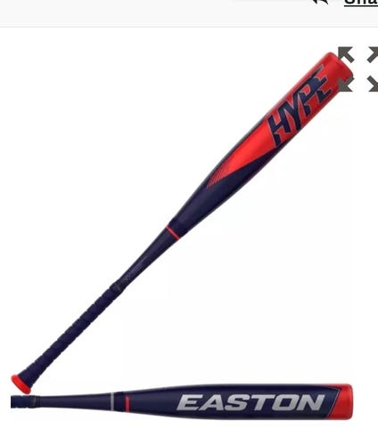 New BBCOR Certified 2022 Easton Composite ADV Hype Bat (-3) 29 oz 32"