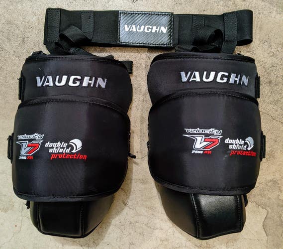 Vaughn Velocity V7 Pro XR Knee Pads & Garter Belt