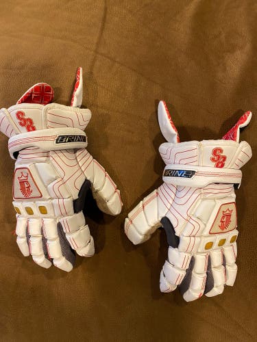 Brine Lacrosse gloves (Stony Brook U) Circa 2009