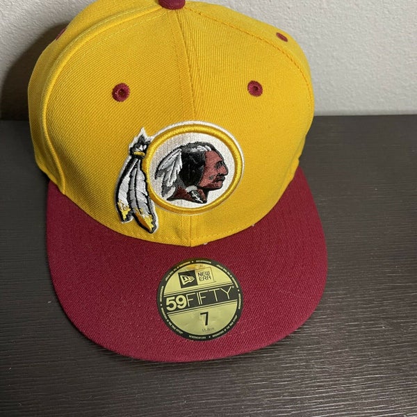 Washington Redskins Yellow New Era Adjustable Hat