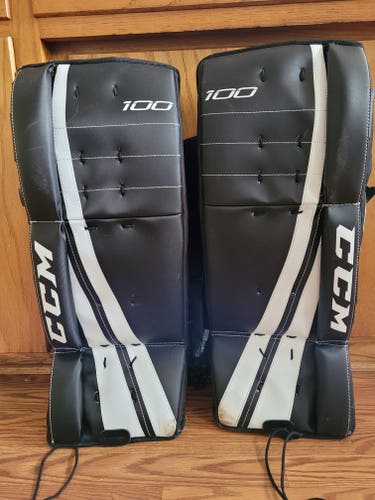 Used 26" CCM SP100 Goalie Leg Pads