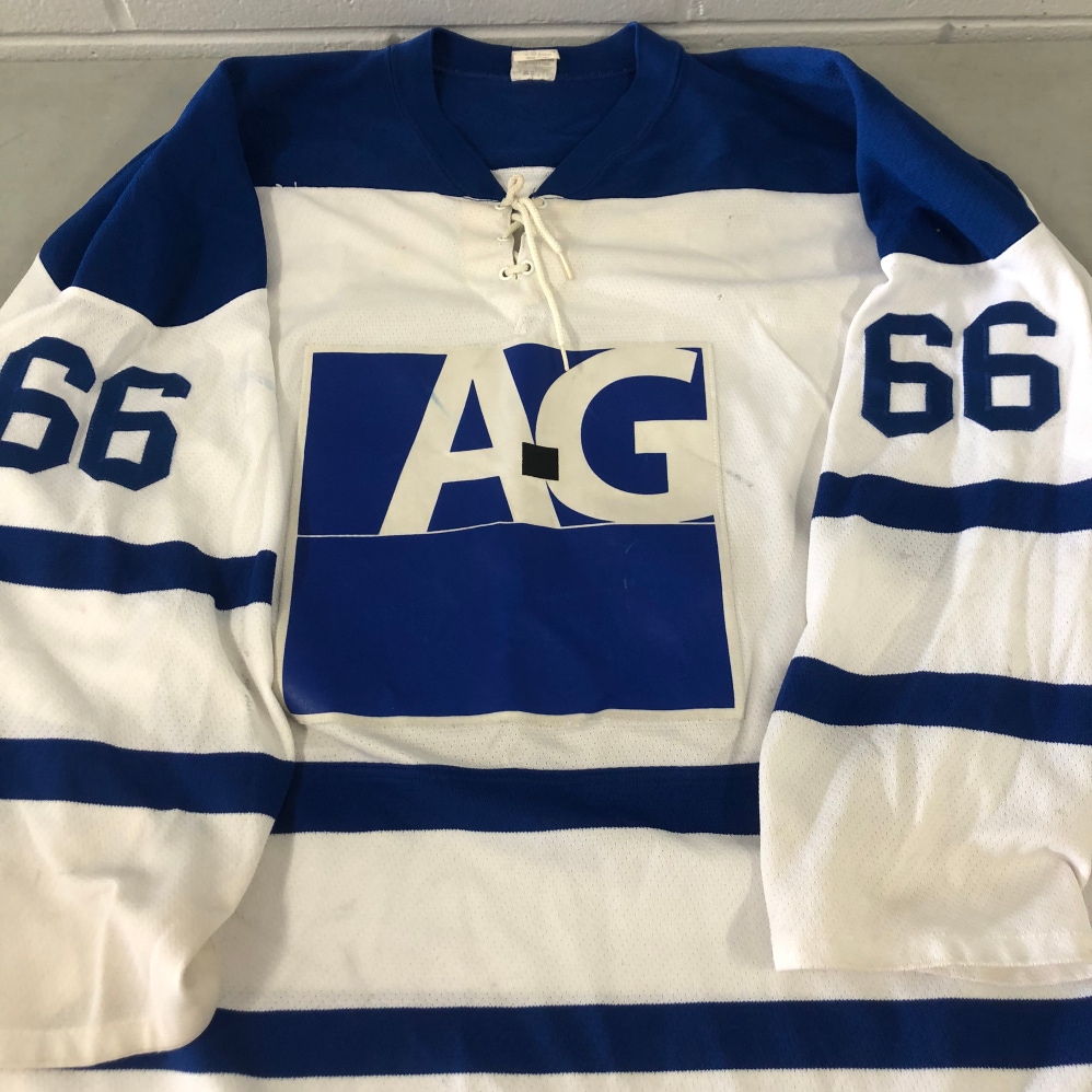 Ashley Gilbert white XL game jersey