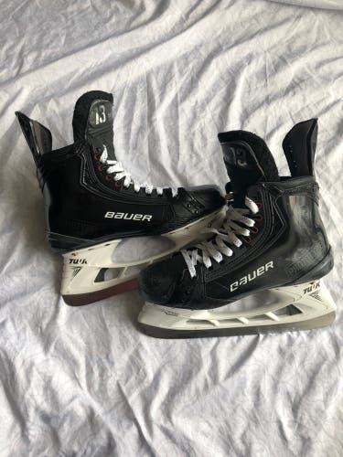 Rare Bauer Hyperlite Prototype Skates Size 8.75 Regular Width