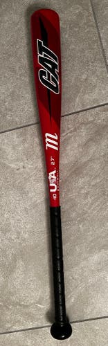 Marucci CAT USA Youth Bat 27in 17oz 2-1/2 barrel-10 USA Certified