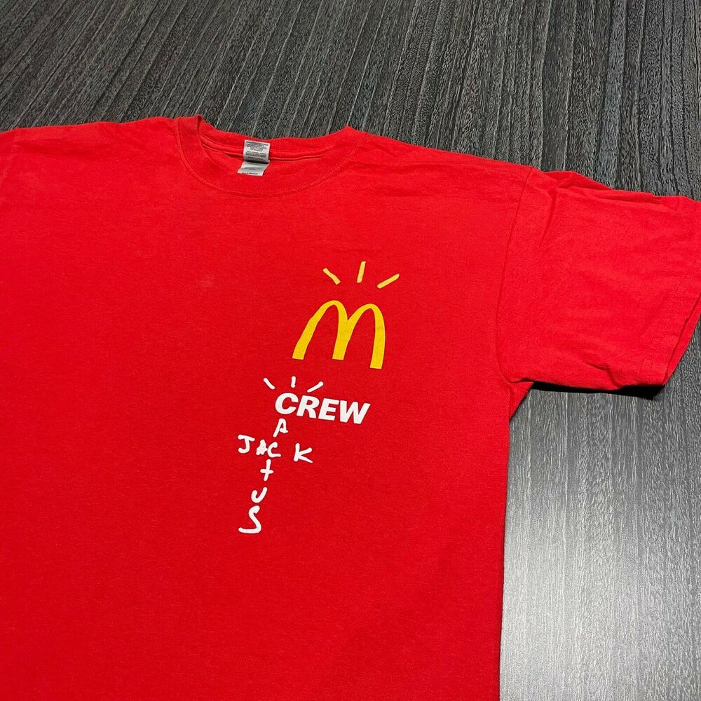 McDonalds Cactus Jack Shirt Men Medium 