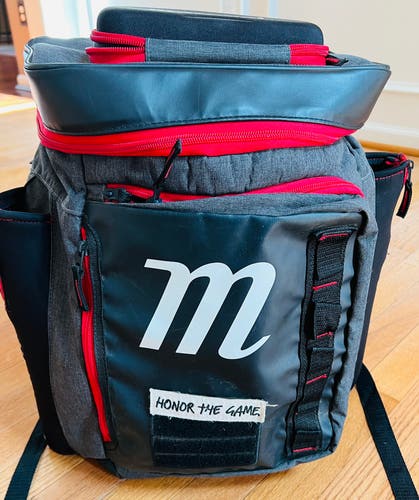 Used Marucci "Honor the Game" Trooper Bat Backpack