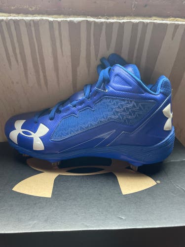 Blue Men's Metal High Top