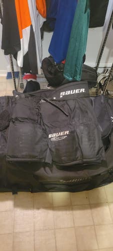 Senior Used Large Bauer Reactor Hockey Pants