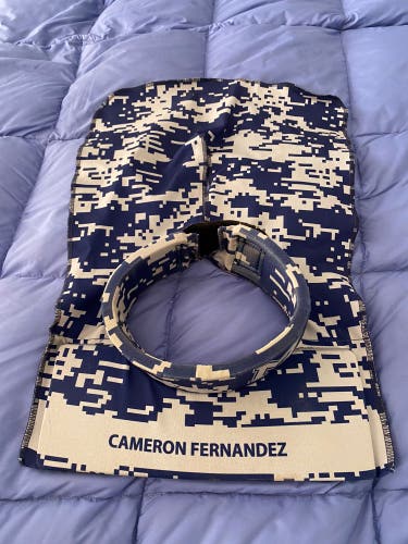 Maltese goalie neck guard excellent used condition