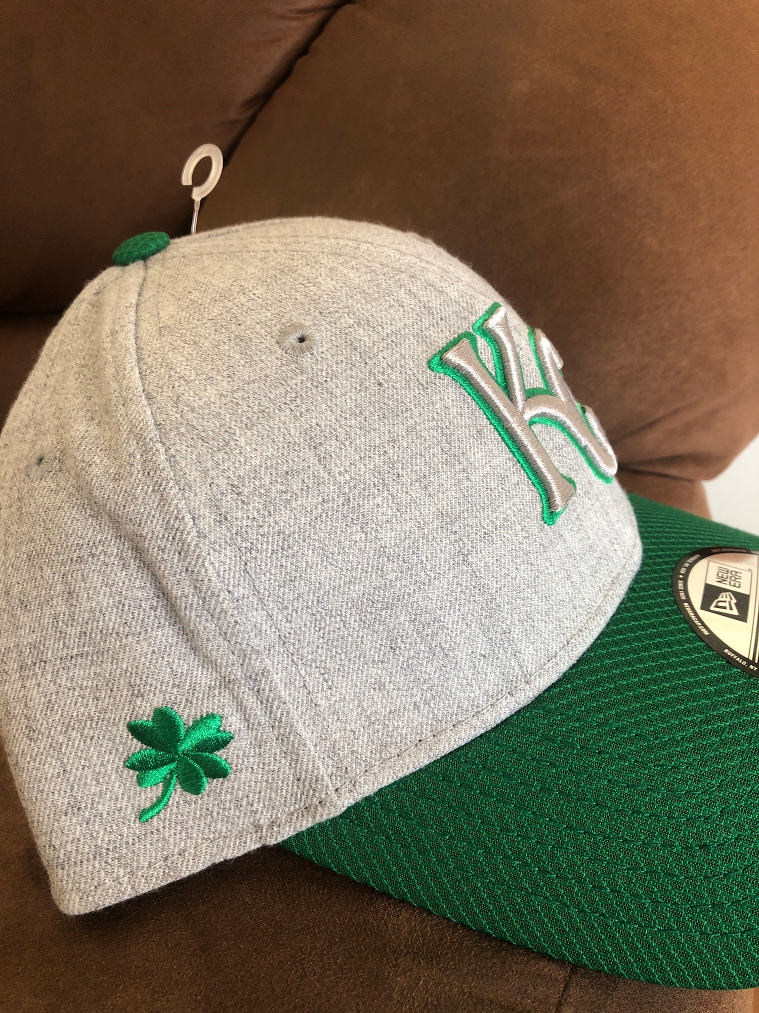 New York Yankees New Era St. Patrick's Day 39THIRTY Flex Hat - Green