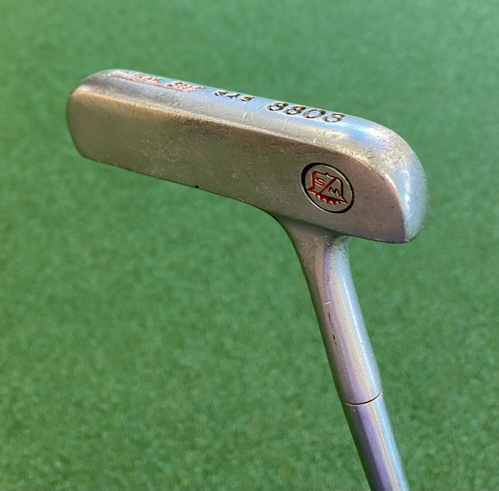 ヴィンテージ Willson Staff 8803 WILSON STAFF 345 8803 PUTTER BLADE VINTAGE GOLF CLUB RARE